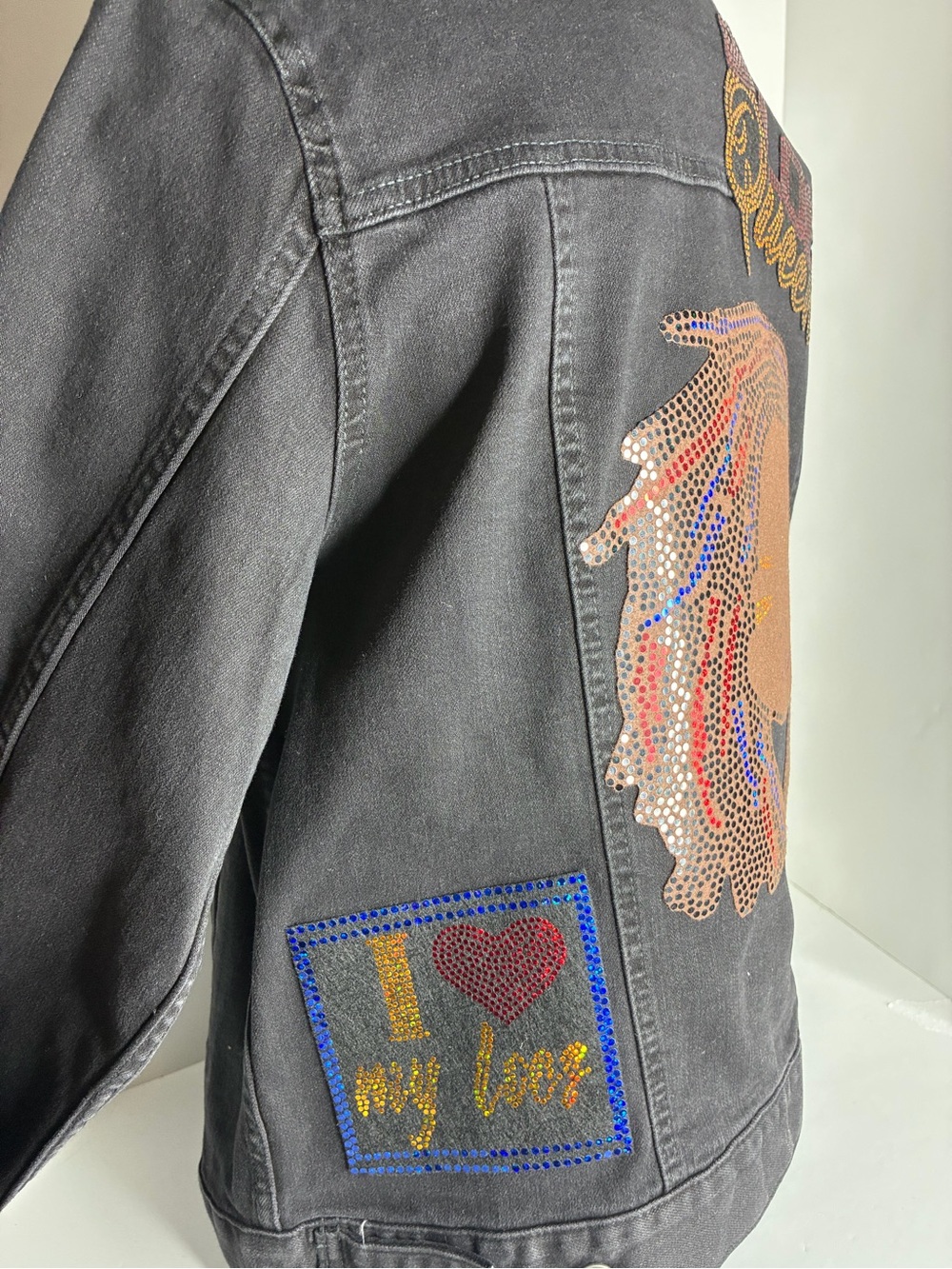 LOCs Lovers Denim Jacket - Picture 5 of 7